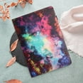 thumbnail image 6 of TECH CIRCLE Wallet Case For Amazon Kindle Fire HD 10 & 10 Plus Tablet 11th Generation 2021,PU Leather Folio Smart Stand Case with Pencil Holder Auto Wake Sleep Hand Strap Magnectic Cover,Galaxy, 6 of 8