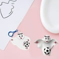thumbnail image 5 of LLavero de mascota del partido de fútbol de Qatar, figura de fútbol, llavero, regalos de fútbol para fiesta temática de fútbol, suministros para favores, 2022, 5 of 5