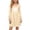 Yellow, variant on ATOGUTA Teen Girl Dress Long Sleeve Crewneck A-Line Fall Casual T-Shirt Dresses Beige, Size 5T-15