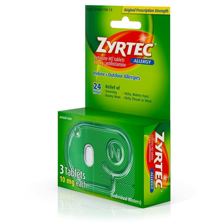 Zyrtec For Giving Dogs Human Antihistamines Children's Zyrtec