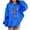 Blue, variant on Lorytime Hoodies for Teen Girls Boys Christmas Tree Sweatshirt Long Sleeve Tops Drop Shoulder Festive Pullover Yellow