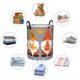 thumbnail image 4 of Fotbe Hello Fall Gnomes Cesto de Ropa con Asas, Cesto Impermeable de Gran Capacidad, Bolsa de Lavado para Dormitorio, Cesto de Ropa con Ruedas y Asas-Medium, 4 of 6