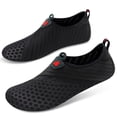 thumbnail image 5 of Barerun Womens Mens Water Shoes Aqua Socks for Water Aerobics Blackholes 10.5-11 Women / 8-9 Men, 5 of 7