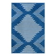 thumbnail image 3 of Unique Loom Kai Collection Area Rug - Warrior (4' x 6' Rectangle Navy Blue/Ivory), 3 of 7
