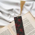 thumbnail image 6 of Kdxio Roses Print Metal Tassel Bookmarks,Perfect Gift for Art Lovers and Bookworms Metal Bookmarks for Women, 6 of 8