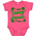 thumbnail image 3 of Inktastic Sassy Lassy with Green 4 Leaf Clovers Boys or Girls Baby Bodysuit, 3 of 5
