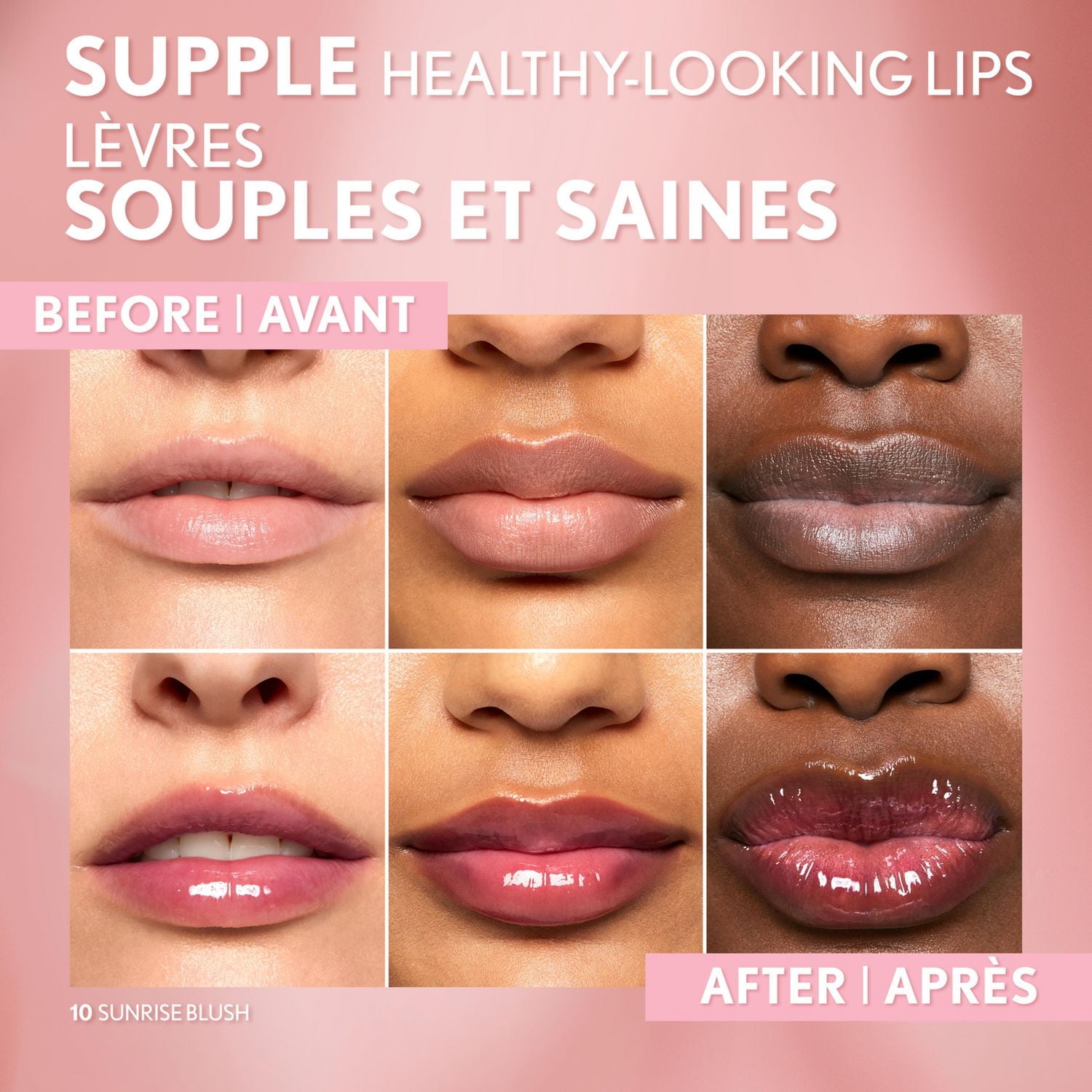 COVERGIRL Clean Fresh Yummy Gloss infused with Hyaluronic Acid and naturally-derived Antioxidants, clean, vegan and gluten-free