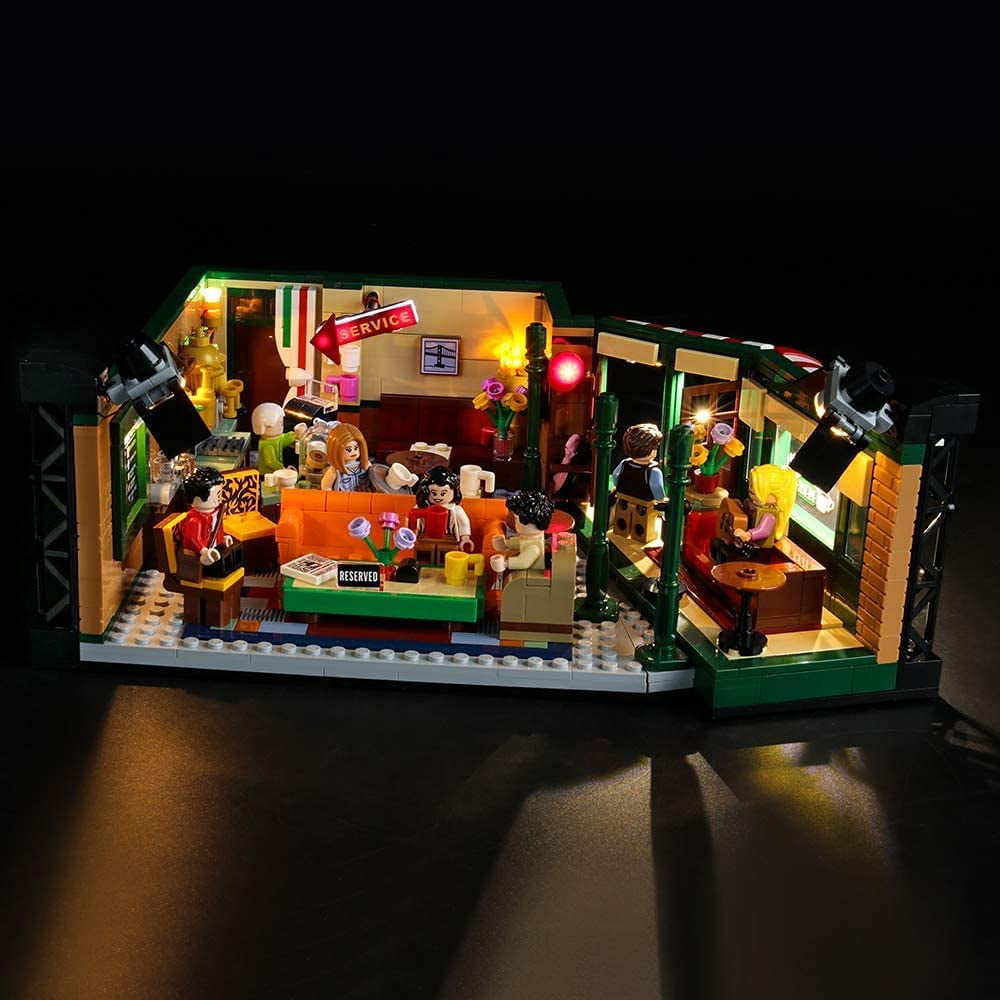 Not Include The Lego Set Briksmax Led Lighting Kit for Roller Coaster Compatible with Lego 10261 Building Blocks Model 