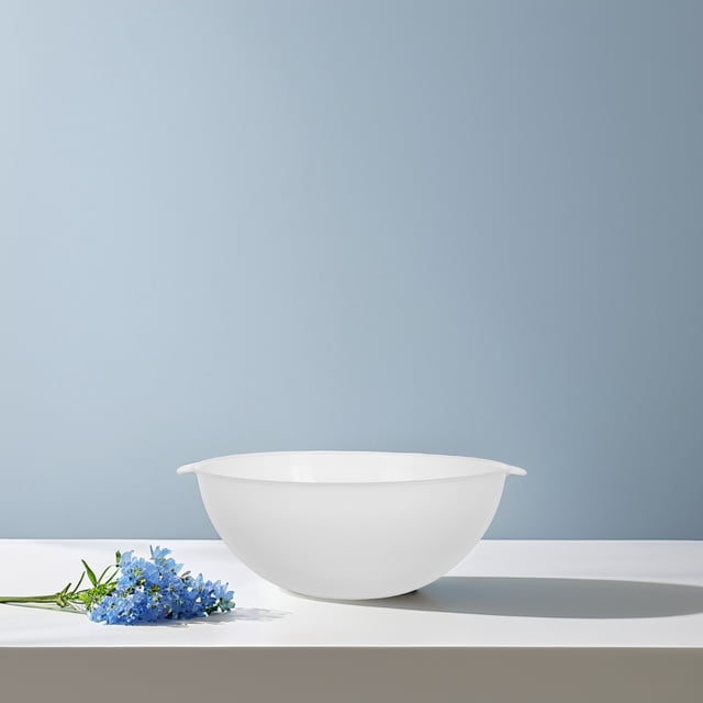 unbranded Bacinilla De Plástico Transparente Con Asa Ideal Para Lavado Facial Y Uso Multifuncional