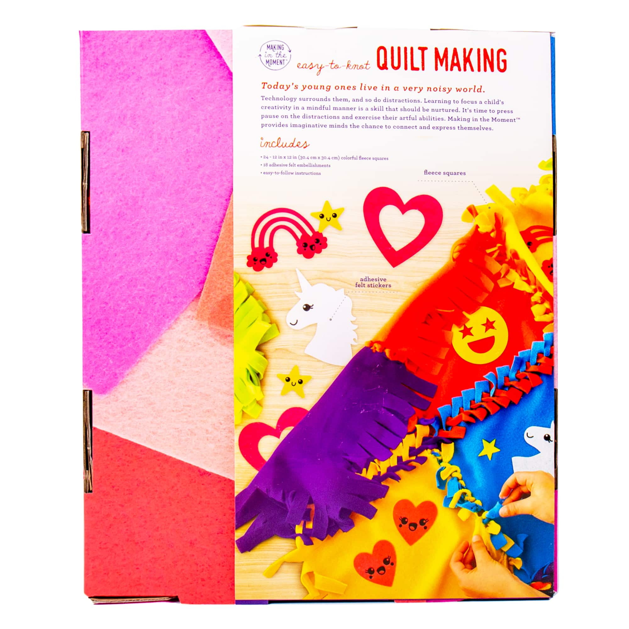 Making in the Moment Easy-to-Knot Quilt Making Kit