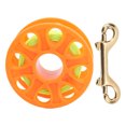 thumbnail image 4 of Dive Reel, Fluorescent Green Line Copper Hook 4 Color Diving Reels  For Cave Diving Orange, 4 of 8