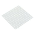 thumbnail image 1 of SHOWERORO 100 PCS Glass Table Top Bumpers Silicone Hemisphere Impact Resistant Pads For Home Use, 1 of 8