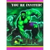 Incredible Hulk Animated Invitations w/ Envelopes (8ct)