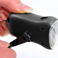 thumbnail image 4 of Antorcha De Campamento Linterna LED de emergencia para exteriores con manivela solar y dínamo (negro), 4 of 4