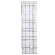 thumbnail image 1 of 24 bolsillos sobre la puerta Zapatero organizador no tejido dormitorio puerta trasera zapato bolsa colgante blanco, 1 of 1