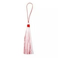 thumbnail image 6 of U8MO 12cm Exquisite two-tone Tassel Hanfu Hanging Pendant Fan Tassel Sachet Ornament-07# Skyblue, 6 of 6