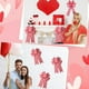 thumbnail image 5 of Decoración del hogar, decoración de la habitación, lazo de San Valentín, cinta de lino de imitación, lazo overlock, adecuado para San Valentín, boda, día de la madre, corona de puerta principal, decor, 5 of 6