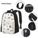 thumbnail image 3 of Easygdp Farm Animals Mochila para Niños y Niñas con Set de Caja de Almuerzo y Estuche para Lápices 3 en 1, Mochila Escolar Estampada para Adolescentes, 3 of 7