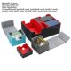 thumbnail image 3 of Estuche de almacenamiento para tarjetas de juego estuche para barajas de cartas cuero de PU resistente al agua para el hogar ANGGREK Otros, 3 of 8