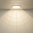 thumbnail image 3 of Foco Empotrable Led De 12w, Luz De Techo Led Impermeable Ip44, Foco De Techo Downlight, Luz De Techo Redonda No Regulable Para Baño, Cocina, 3 of 5