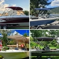 thumbnail image 6 of Leader Accessories 3 Bow Bimini Top Boat Cover Includes Mounting Hardwares with Aluminum Frame，Multi Colors, 6 of 6
