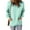 Green, variant on Hvot&aat Women's Long Sleeve Sweatshirts No Hood Casual V Neck Tops Lightweight Fall Spring Trendy Basic Pullover with Pockets
