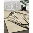 thumbnail image 2 of Ahgly Company Indoor Round Patterned Wheat Beige Area Rugs, 8' Round, 2 of 6