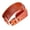 Orange, variant on YIEMEEN Double Layer Buckled Leather Bracelet Adjustable Unisex Punk Fashion Accessory