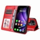 thumbnail image 2 of Funda tipo cartera GANGXUN para OPPO Reno 14F 5G , diseño girasol, cuero PU, soporte, cierre magnético, tarjetero, 2 of 5