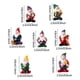 thumbnail image 2 of Wosthever Juego de Mini adornos enanos para jardín, artesanías de resina compactas, ligeras y resistentes, 7 pack/lote Decoración del hogar, 2 of 6