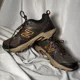 thumbnail image 4 of New Balance Brown And Orange All Terrain Hiking Shoes Men Size 7 4E See Desc., 4 of 5