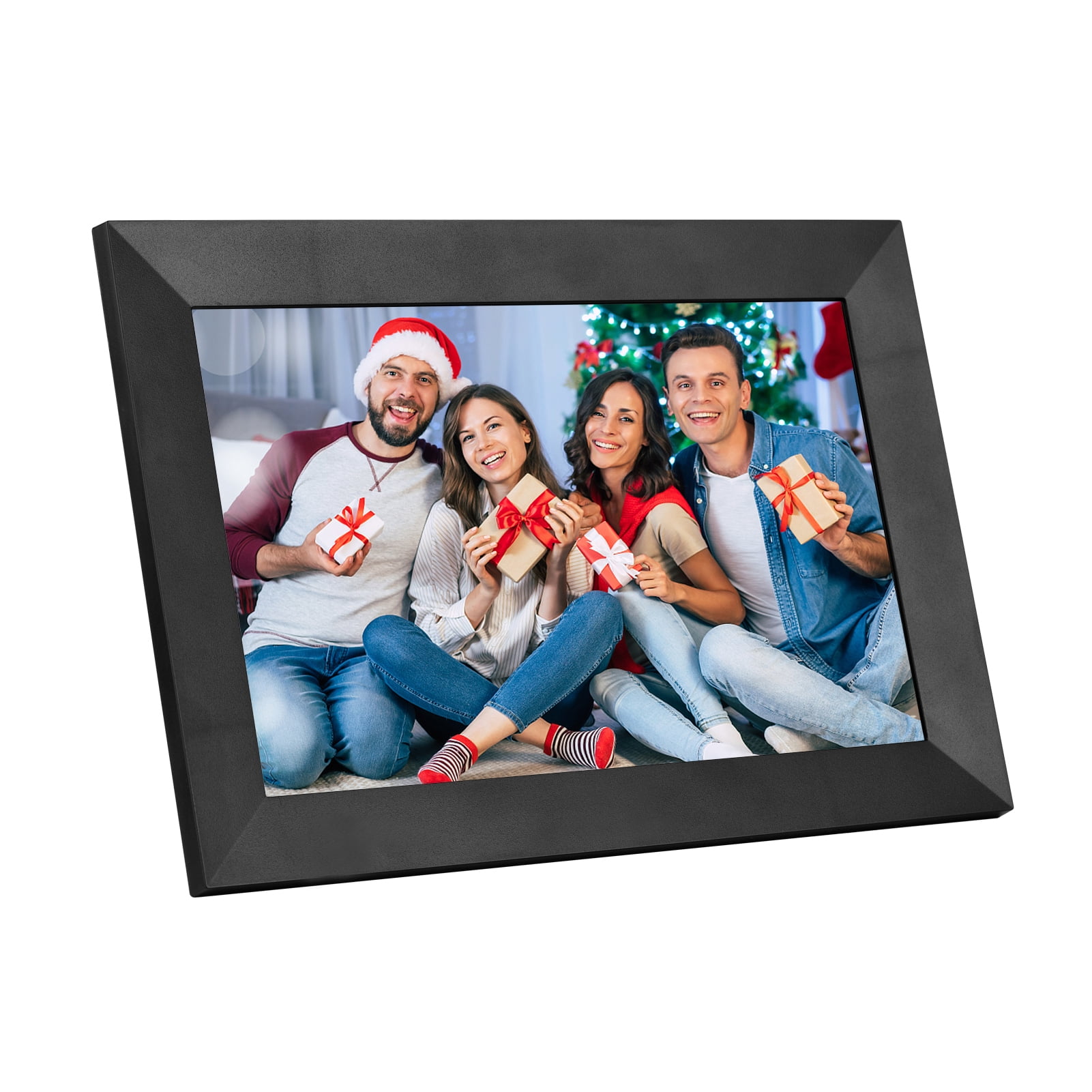 Resolution 1280x800-16:9 Display;Matte White ; Gift for Parents not Included 10 inch IPS 1080p USB Digital Photo/Picture Frame with Auto Slideshow Using USB Flash Drive & SD Card 