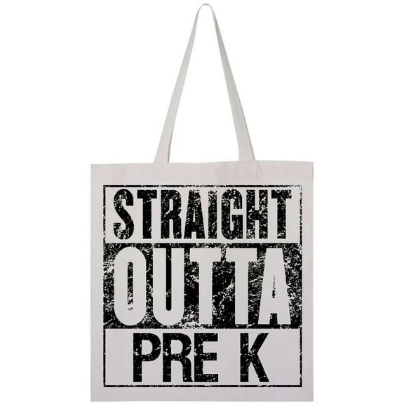 Inktastic Straight Outta Pre-K Tote Bag