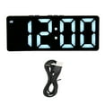 thumbnail image 2 of Reloj despertador digital, reloj despertador digital LED multifunción Despertadores eléctricos Reloj con espejo LED Lograr más, 2 of 8