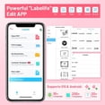 thumbnail image 3 of Bluetooth Thermal Printer - Shipping Label Printer, 4x6 Wireless Label Maker, High Speed 150mm/s Etiqueteuse for Small Business Compatible with CanadaPost, USPS, UPS, 3 of 5