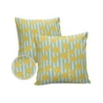 thumbnail image 2 of Outdoor Throw Pillow Cover Summer Lemons Citrus Fruits in Vintage Waterproof Cushion Covers 2 Pack Mint Green Retro Teal Stripe Pillow Cases Home Decoration for Patio Garden Couch Sofa, 2 of 7