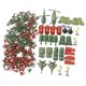 thumbnail image 1 of 270 Piezas Men Playset 4cm de Acción con Aviones Banderas Y Más Accesorios Base Model Toy perfke Playset del soldado, 1 of 9