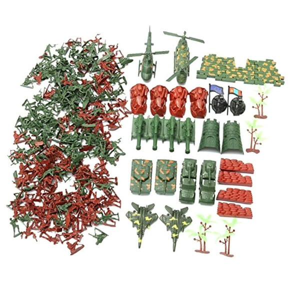 lionlar 270x Plastic Playset Toy 4cm Soldier Army Men Figures