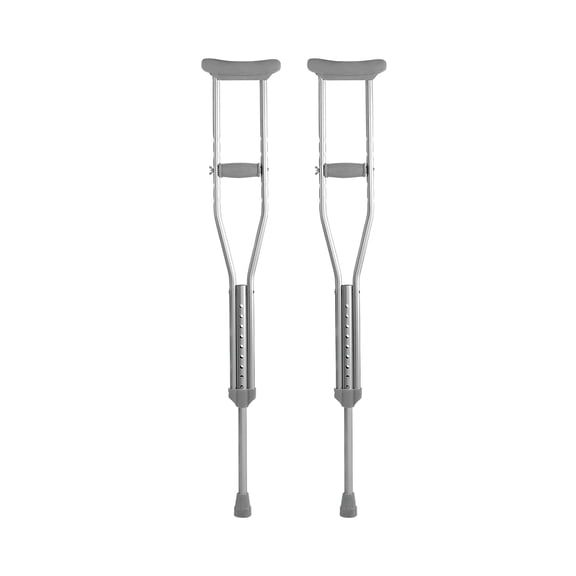 Muletas Auxiliares de Aluminio Ajustables Medianas LENIVE