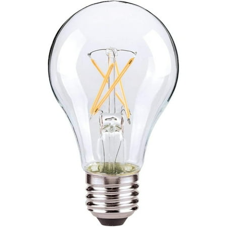 

ZQRPCA S29879 8 Watt A19 LED; Clear; Medium Base; 2700K; 800 Lumens; 120 Volt 6-Pack California Compliant