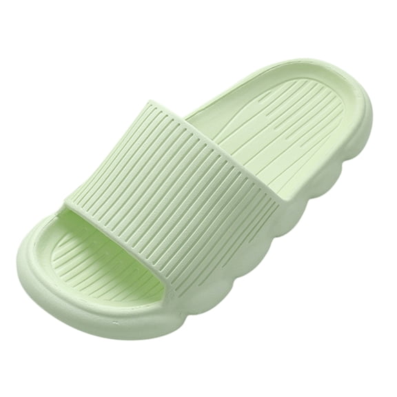 jiaxiM Slippers Women Non Men Slides Dressy Open Toe Rubber Sole Comfortable Sandals for Women for Summer Beach Walking