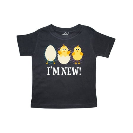 

Inktastic New Baby Outfit Spring Chicks Easter Gift Toddler Boy or Toddler Girl T-Shirt