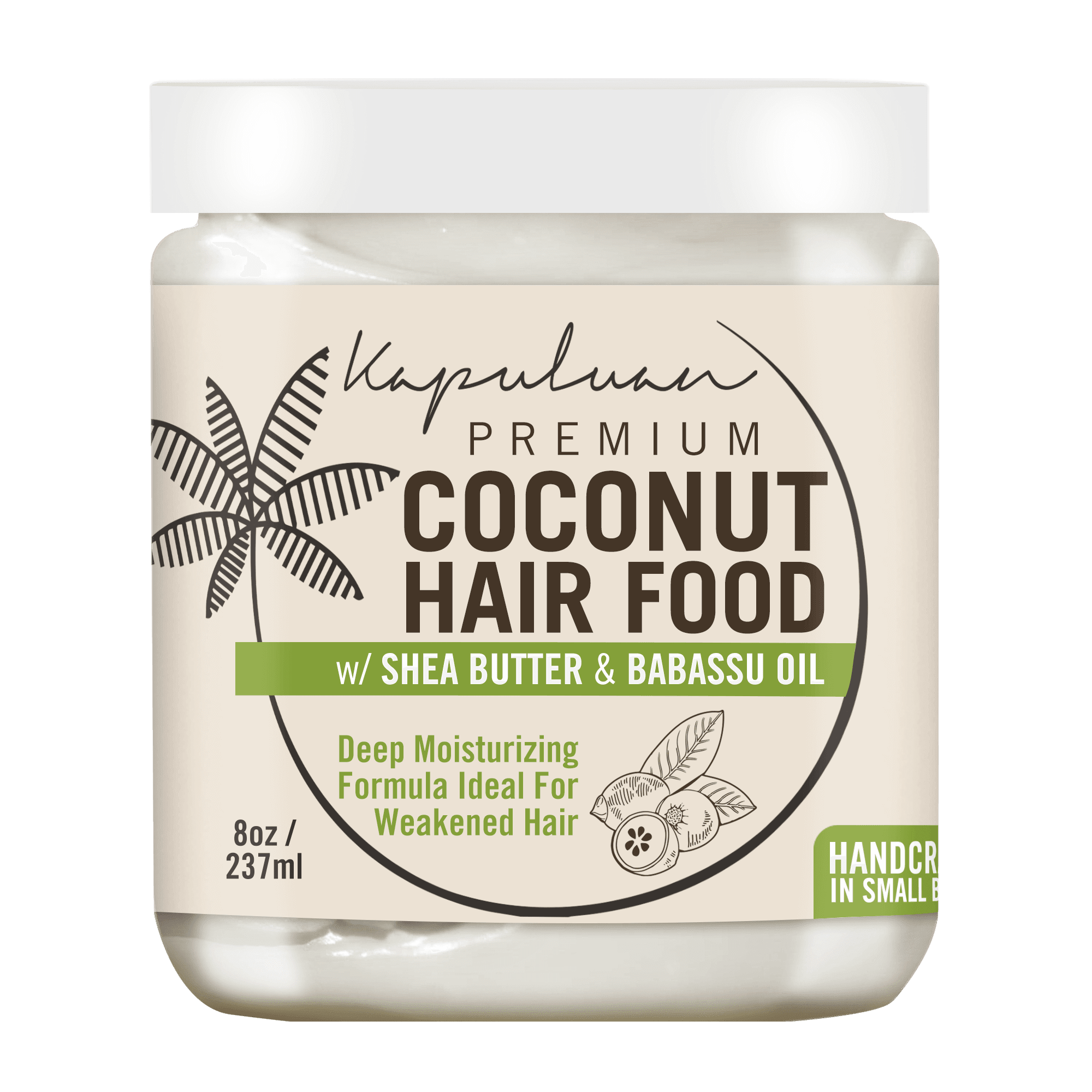 Coconut Hair Food with Shea Butter & Babassu Oil