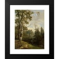 thumbnail image 2 of Johannes Wernardus Bilders 19x24 Black Modern Framed Museum Art Print Titled - Forest Face Near Wolfheze. (1860 - 1890), 2 of 5