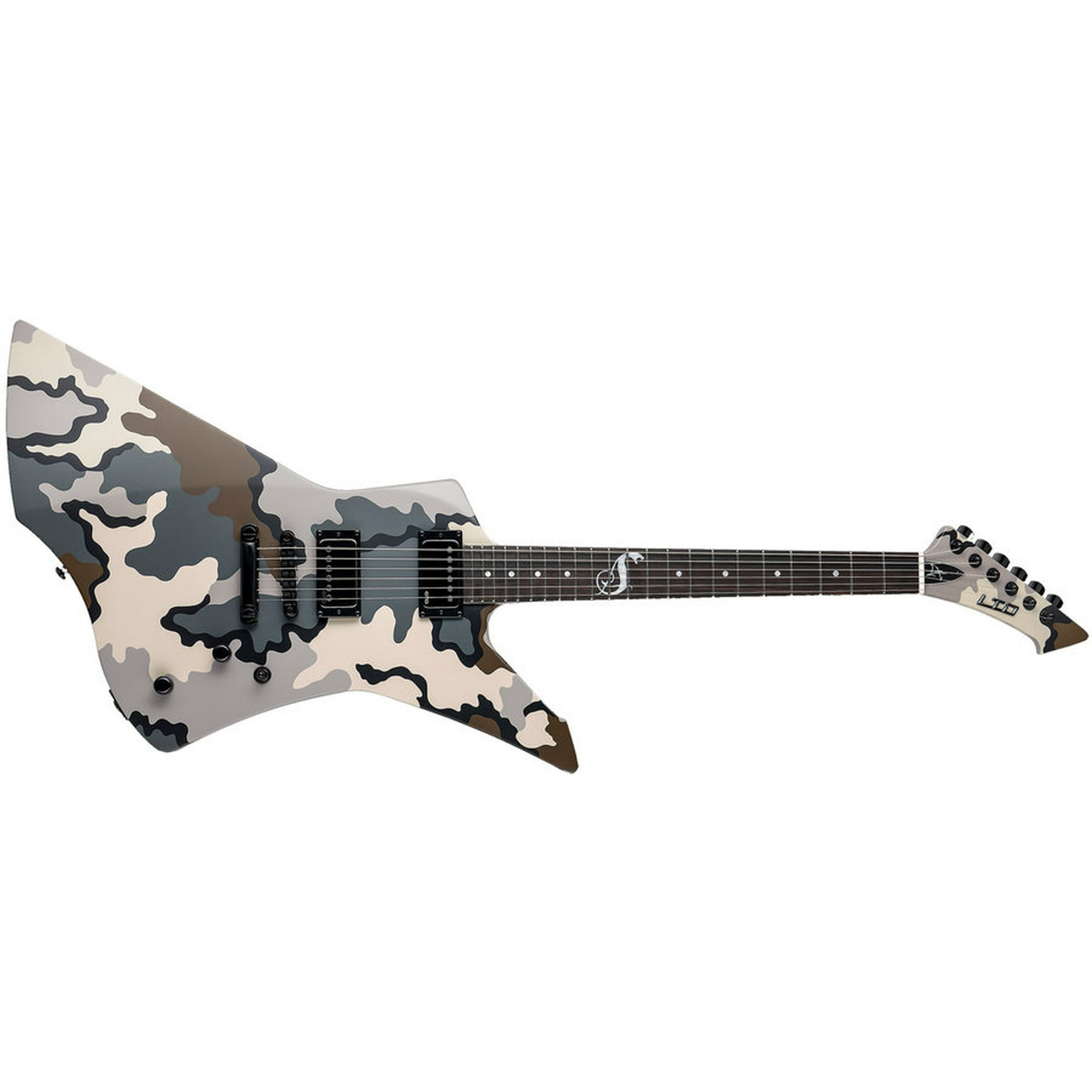 ESP LTD James Hetfield Signature Snakebyte Camo Electric Guitar Walmart