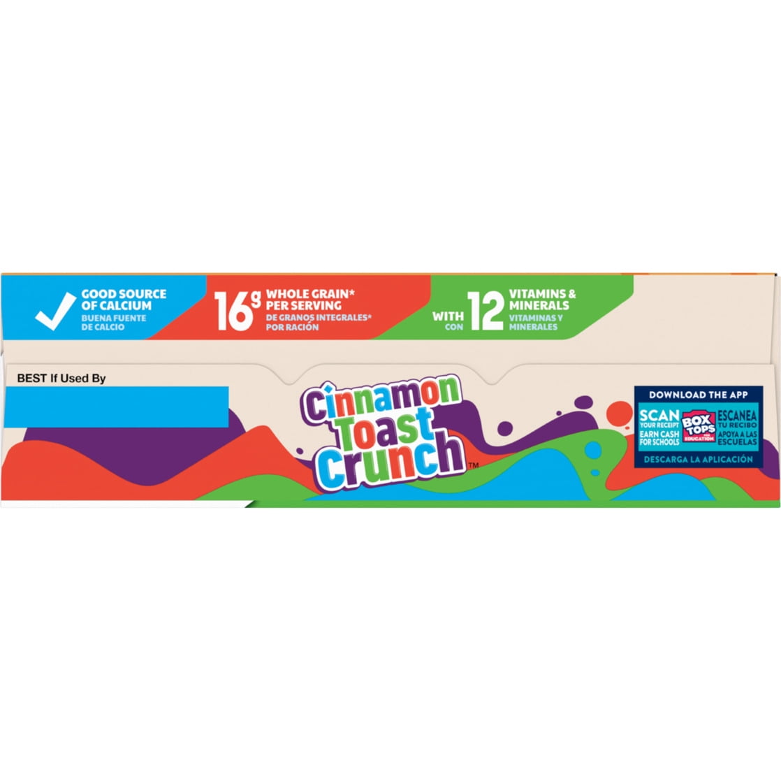 (8 pack) (8 pack) Cinnamon Toast Crunch Breakfast Cereal, Crispy Cinnamon Cereal, Mega Size, 27 oz