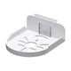 thumbnail image 2 of Soporte de Pared para Cámara de Seguridad, Instalación Sin Taladros | Soporte de Plástico Blanco o Transparente con Adhesivo Resistente | Soporte Ventilado para Vigilancia Doméstica, Monitor de Bebé, 2 of 6