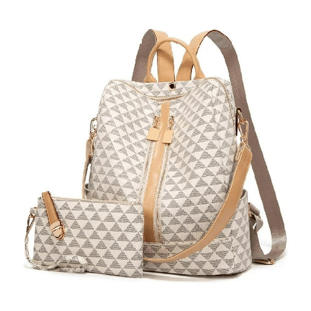 Kit Mochila Moda Casual para mujer LAB.G 2 Piezas multicolor