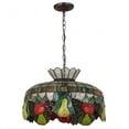 thumbnail image 7 of Meyda Tiffany - 175747 - Three Light Pendant - Fruit - Mahogany Bronze, 7 of 7