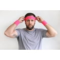 thumbnail image 6 of Kenz Laurenz Sweatbands 12 Terry Cotton Sports Headbands Sweat Absorbing Head Band Assorted, 6 of 8